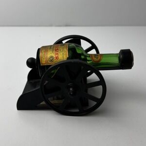 Courvoisier Cognac miniature bottle Cannon Made in France empty Vintage